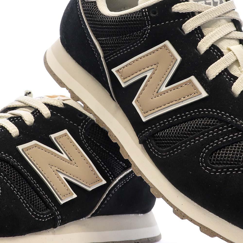 New Balance Baskets Noir/Marron Homme New Balance 373
