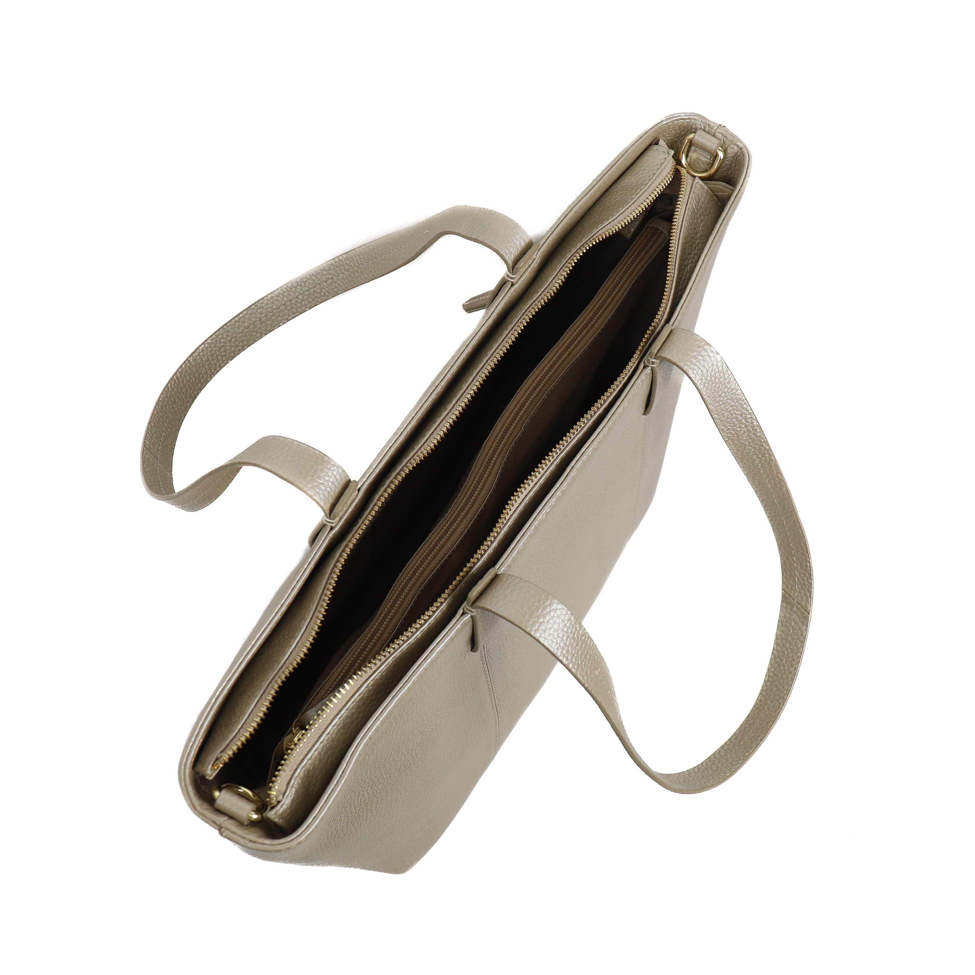 Grote shopper 'Maya' Metallic Gold Metallic Gold