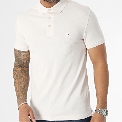 Polo Manches Courtes 1985 Slim 7771 Beige