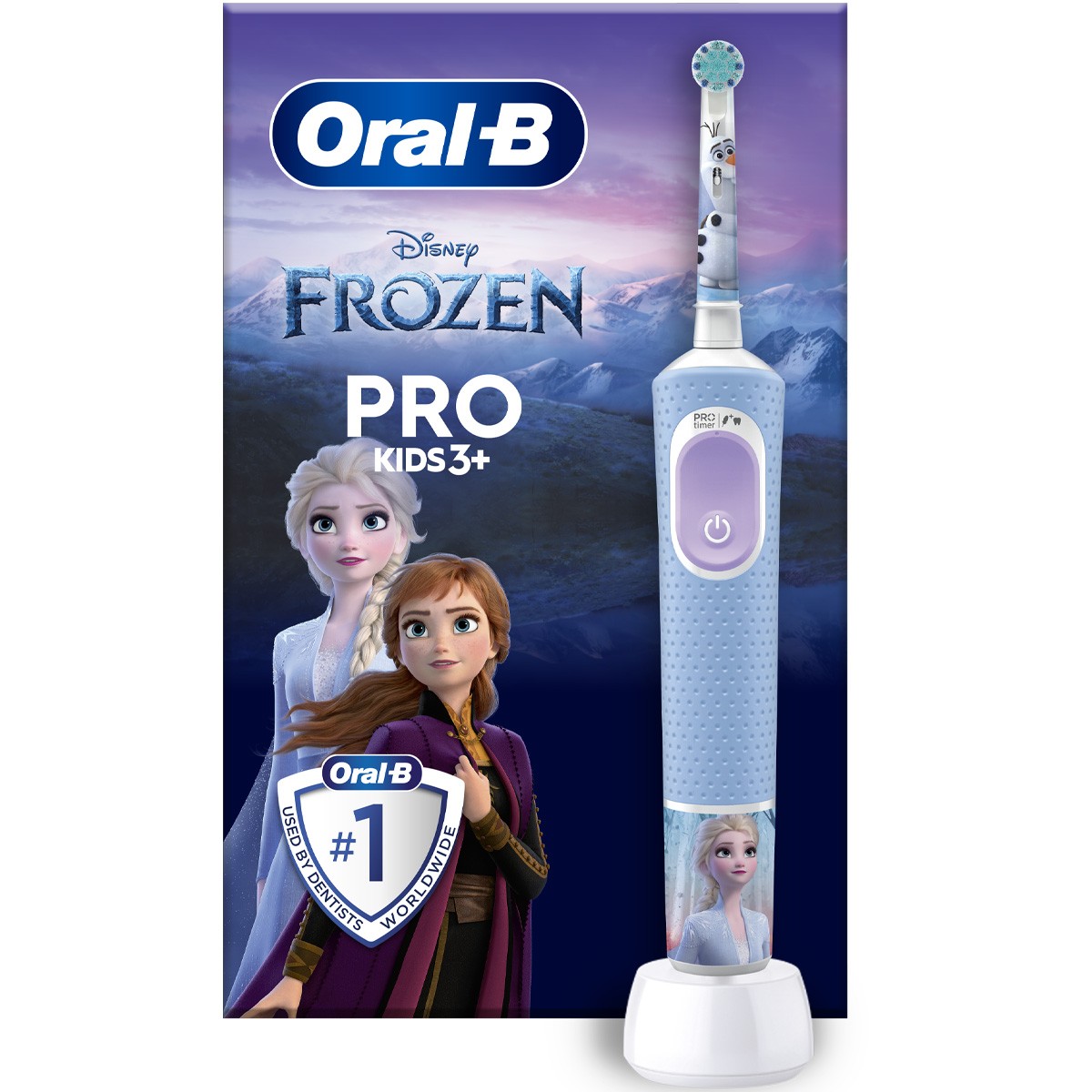 Brosse à dents électrique - Enfant - La reine des neiges