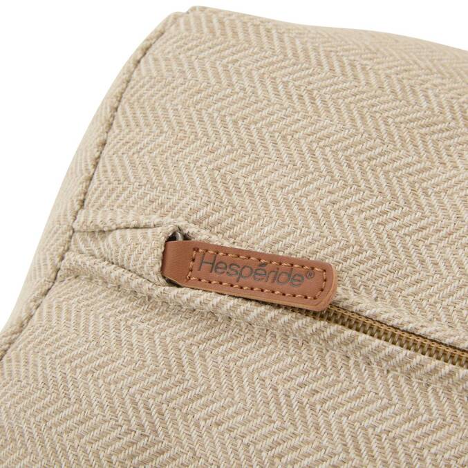 Chauffeuse de jardin ALLURE Beige / Acajou
