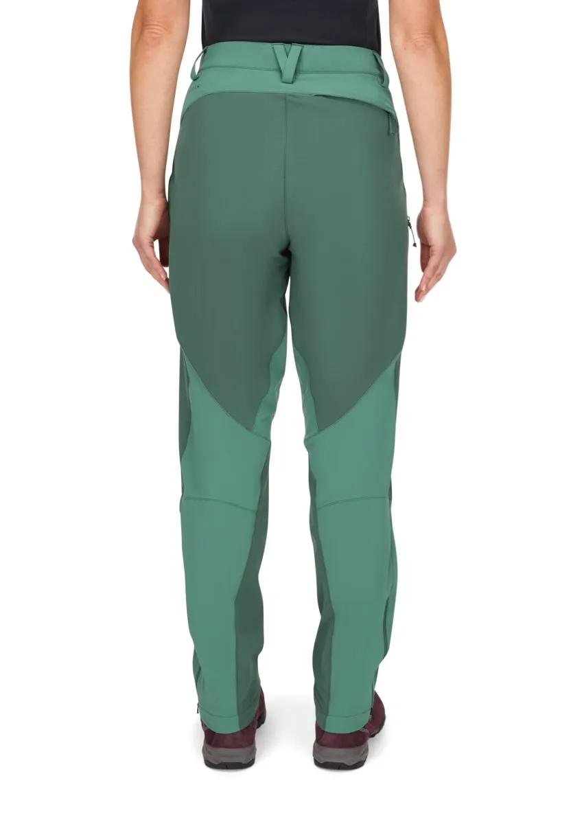 Rab Torque Mountain Pants Wmns Eucalyptus/Green Slate