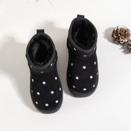 Sweet daisy winter boots - zwart