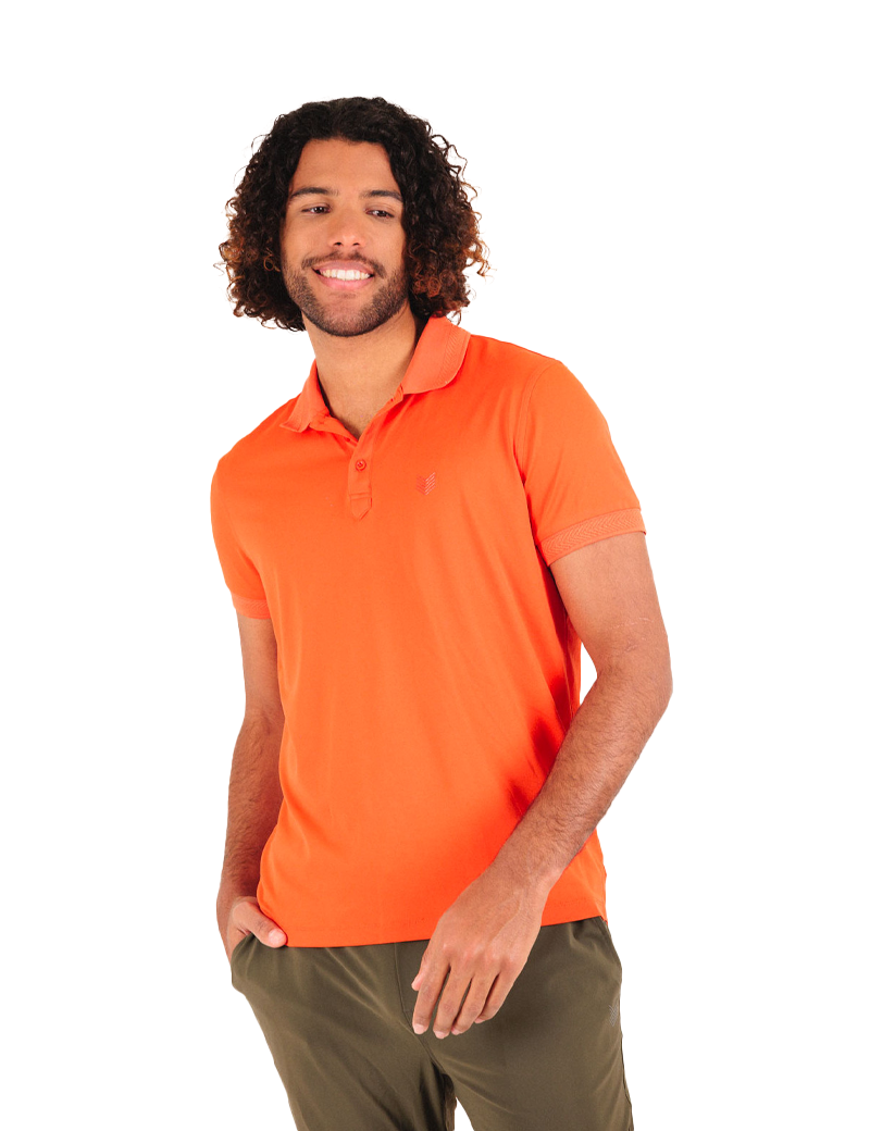 HBT POLO HOMME ROCK  ORANGE