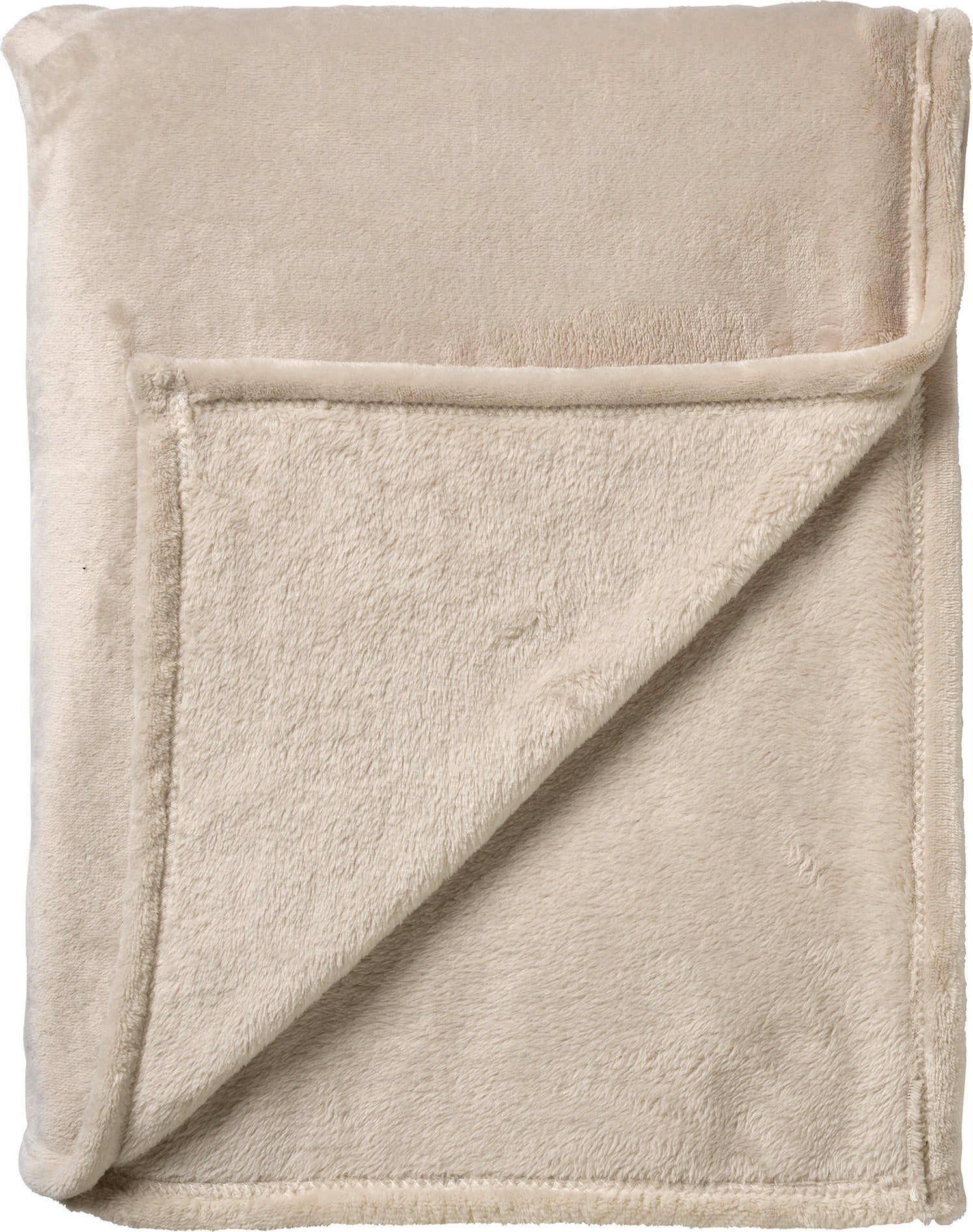 Dutch Decor plaid Billy beige 150 x 200 cm