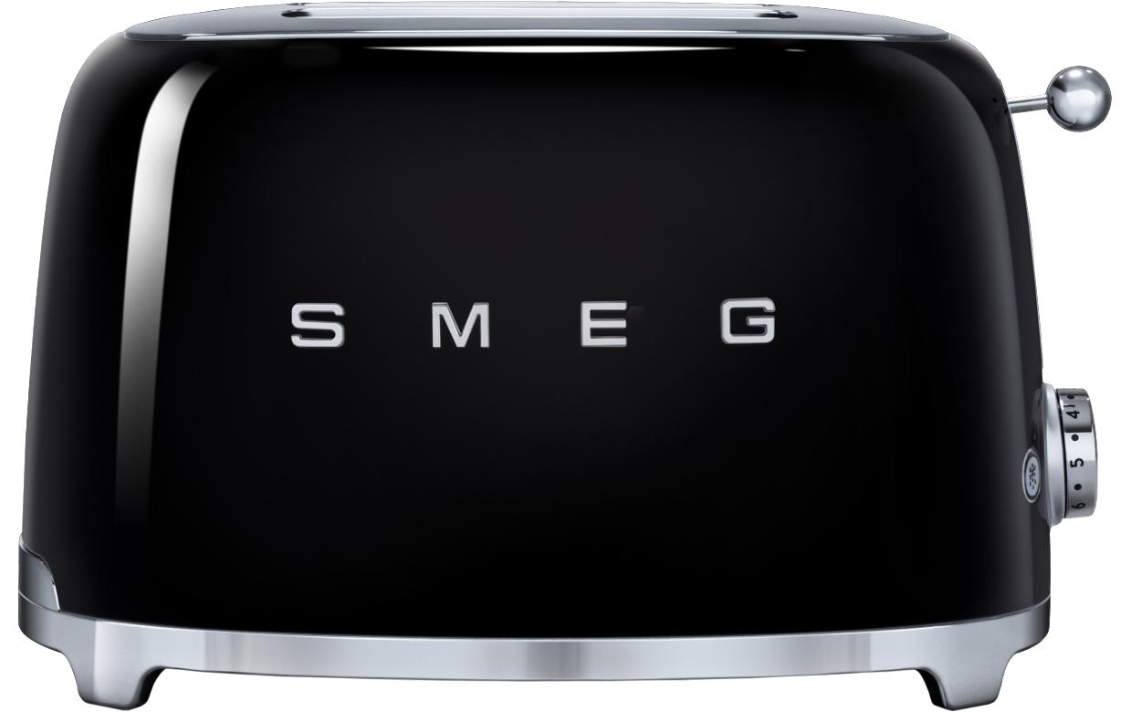 Toaster 50'S RETRO STYLE TSF01BLEU Schwarz<br>Klassischer Toaster, Schwarz