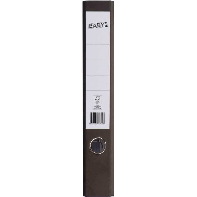 Classeur à levier cartonné A4 - Dos 5 cm gris