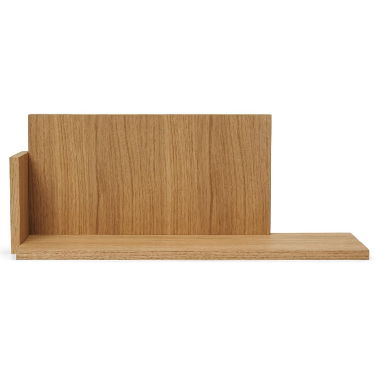 Ferm Living Stagger wandplank low geolied eiken