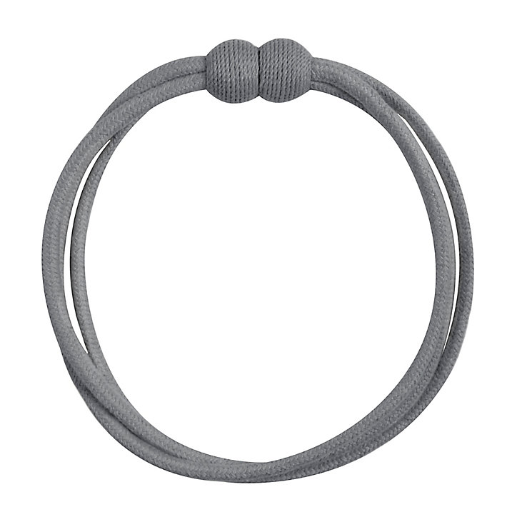 Embrasse à rideaux à rideaux tressé aimanté gris V.Creations
