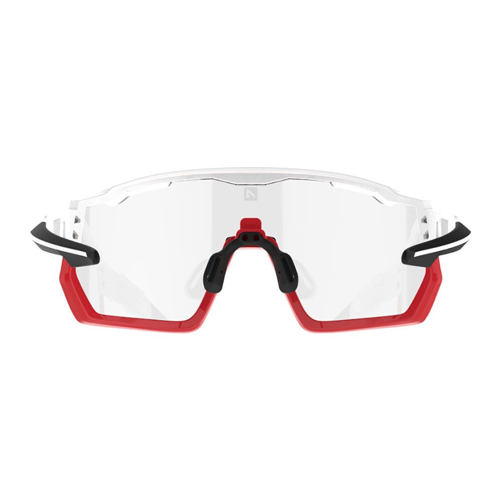 Azr KROMIC PRO RACE RX - Lunettes vélo blanc/rouge vernie