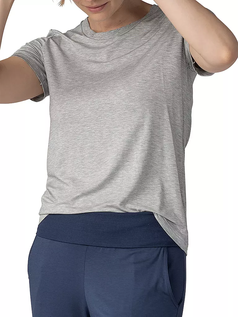 MEY Loungewear  Shirt VAIANA grau