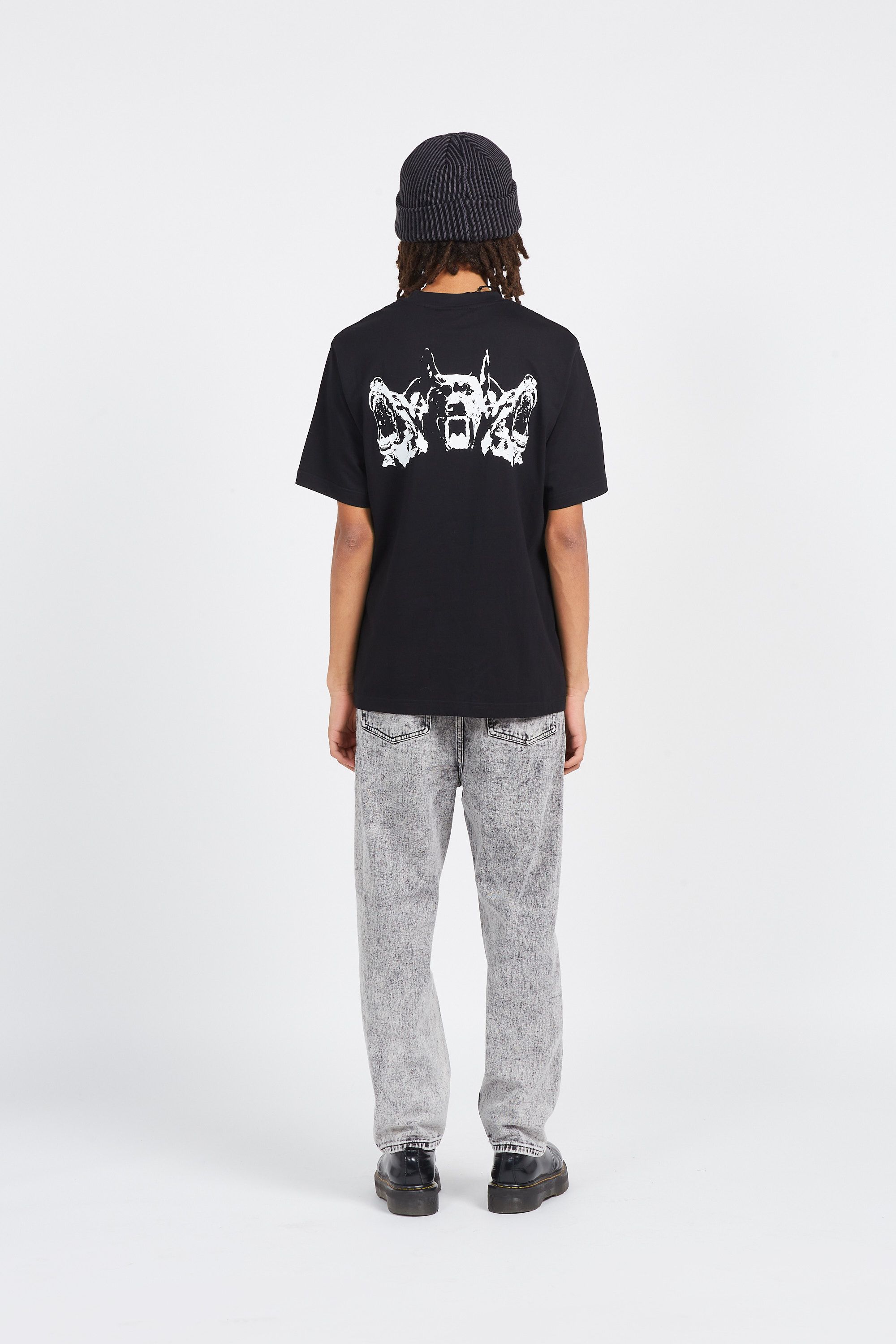 WASTED T-shirt T-SHIRT GUARDIAN Noir