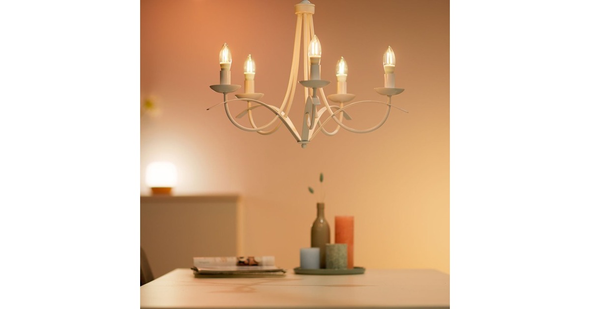 WiZFilament doorzichtig C35 E14 ledlamp  (Wifi + Bluetooth protocol)