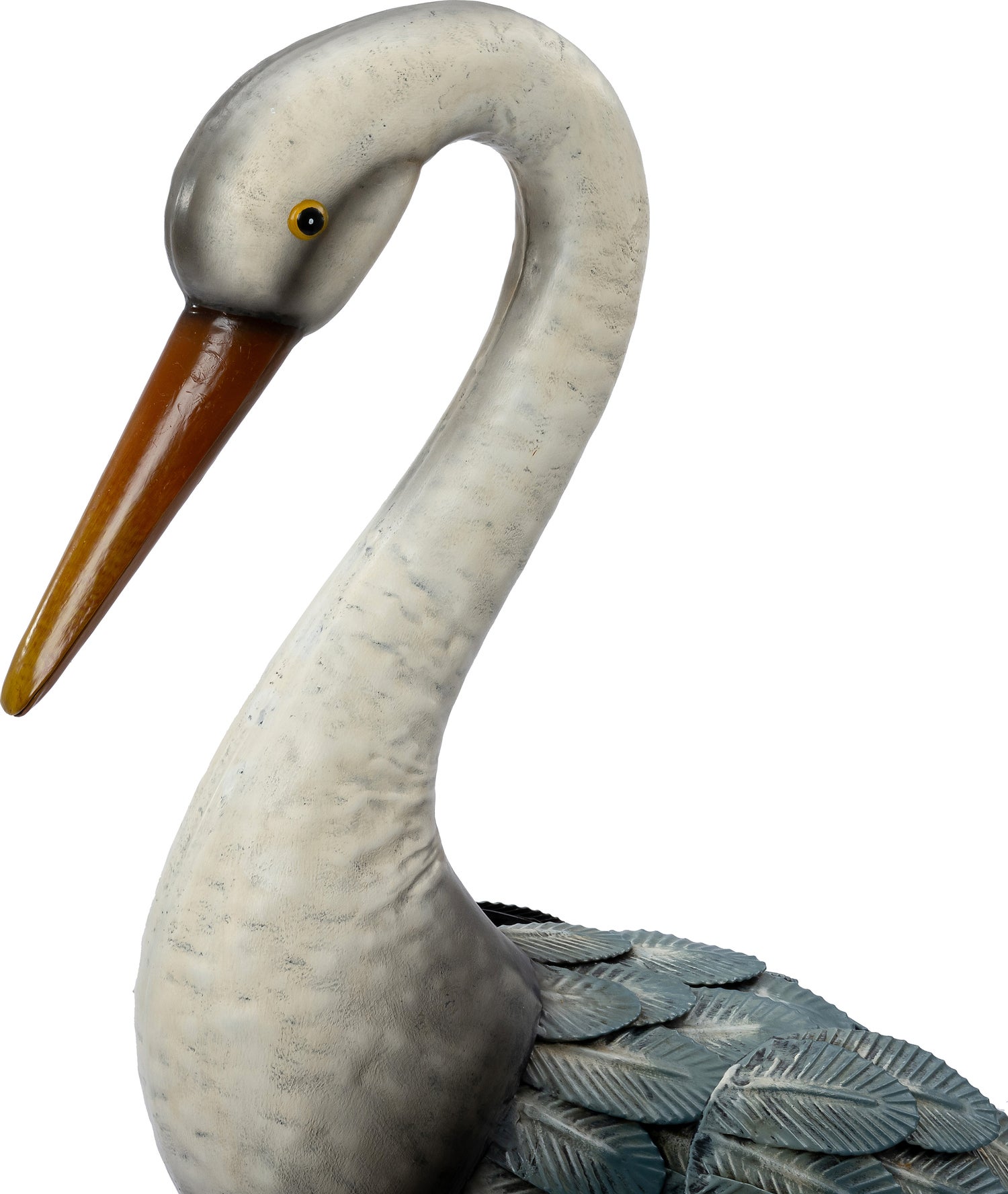 Intratuin tuinbeeld Aves reiger blauw 49 x 26 x 117 cm