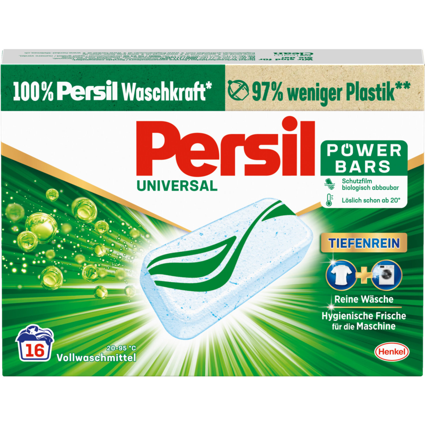 Persil Power Bars Universal 16 Waschgänge