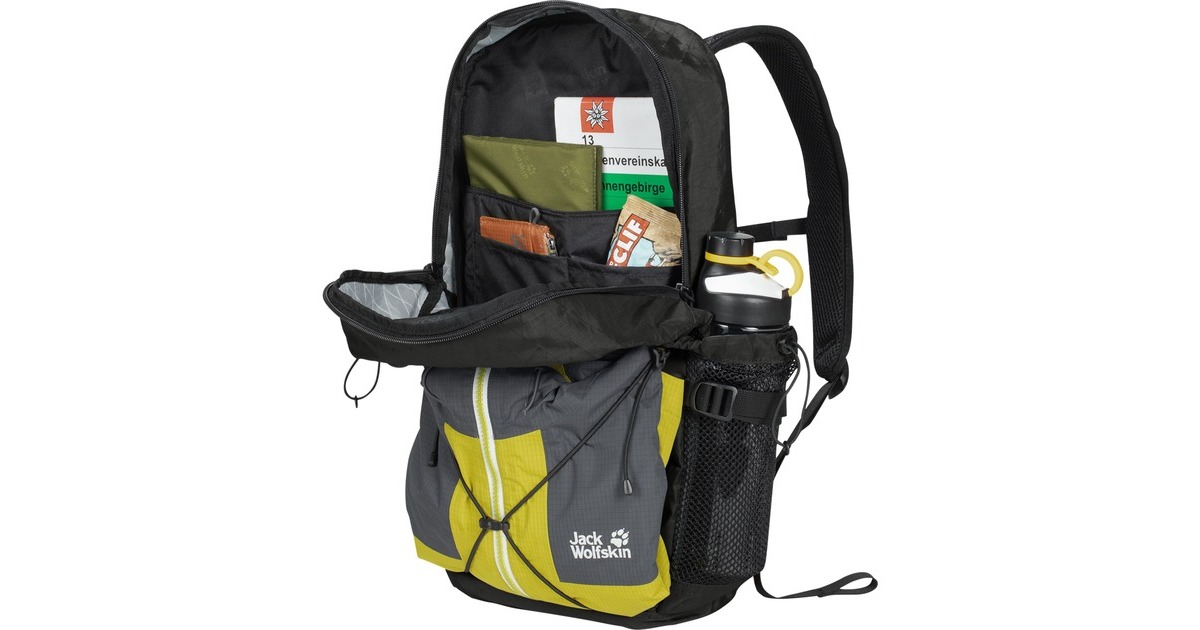 Jack WolfskinWandermood Pack 20 rugzak  (Zwart, 20 liter)