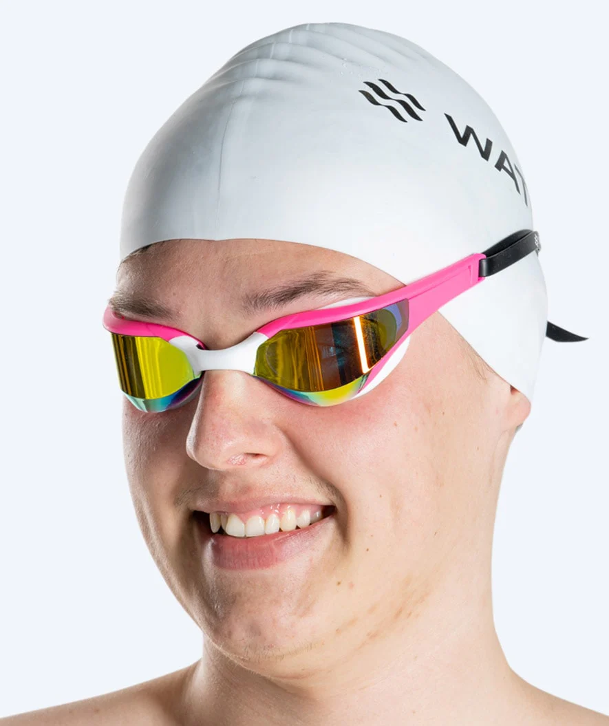 Watery svømmebriller - Instinct Elite Mirror - Pink/guld