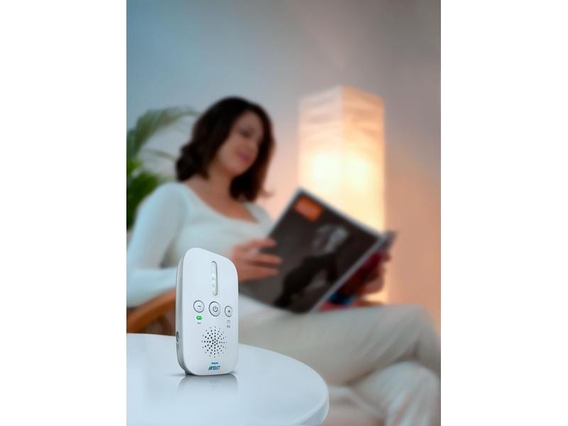 PHILIPS AVENT Babyphone DECT Sichere Verbindung mit Ihrem Baby und mit Nachtlicht