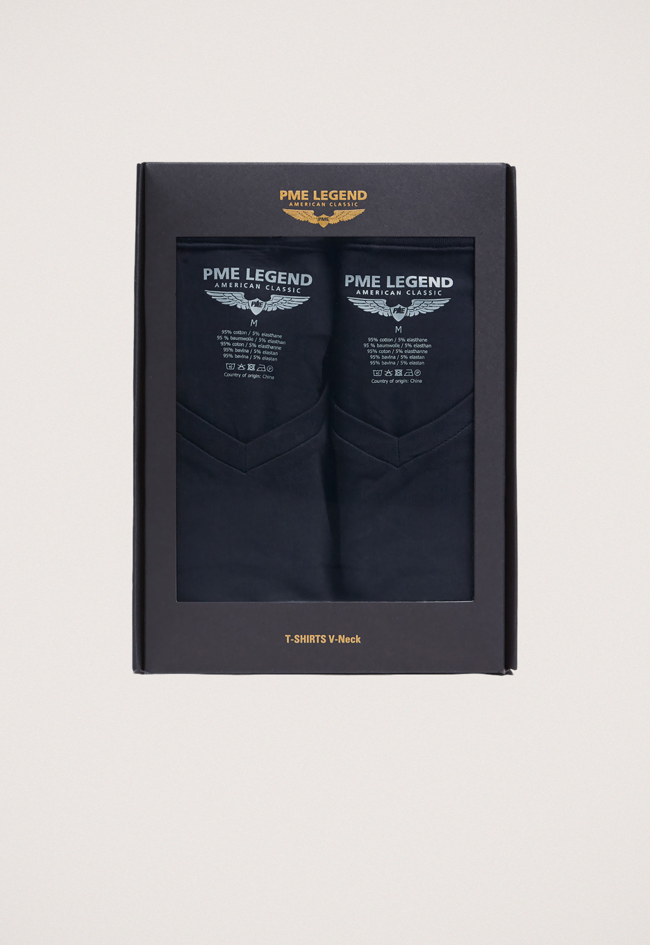 PME Legend V-Neck Basic T-shirt 2-pack