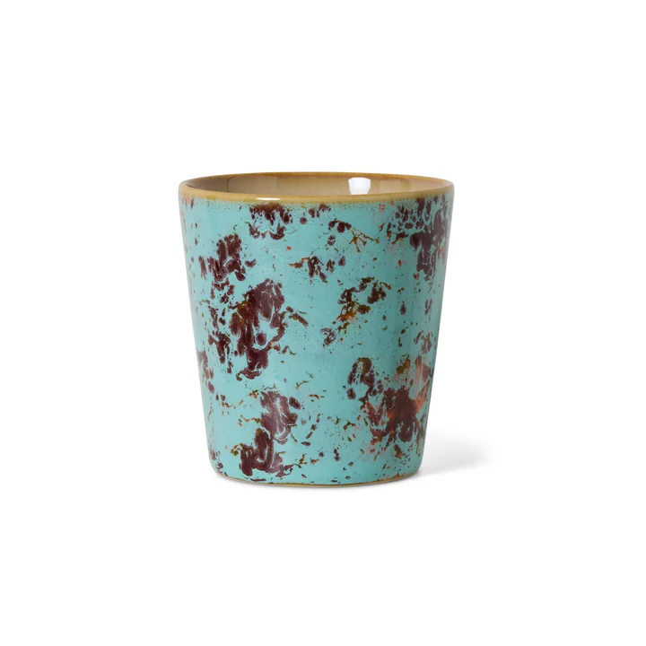 HKliving - 70's Kaffeebecher, 230 ml, patina