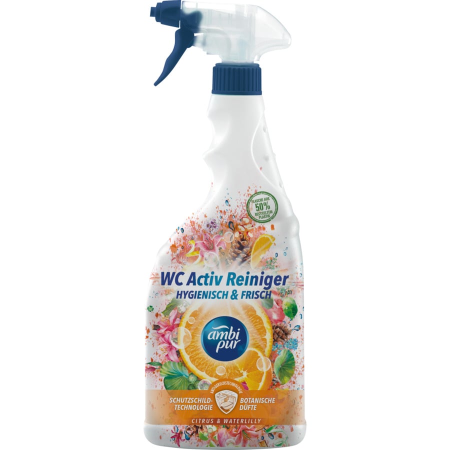 ambi pur WC Activ Reiniger Wilder Salbei & Zedernholz 750 ml