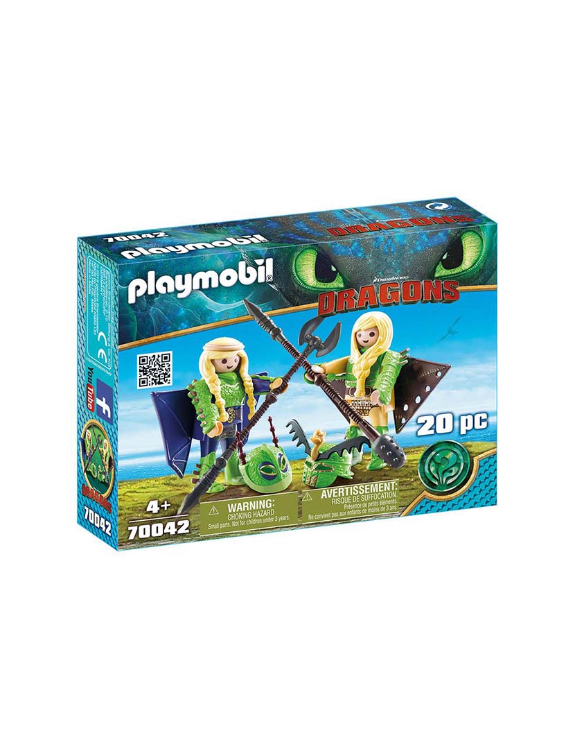 Playmobil Dragons Brutesco and Brutália