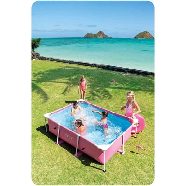 Ramme hagebasseng 220 x 150 x 60 cm 2-i-1 INTEX 28266