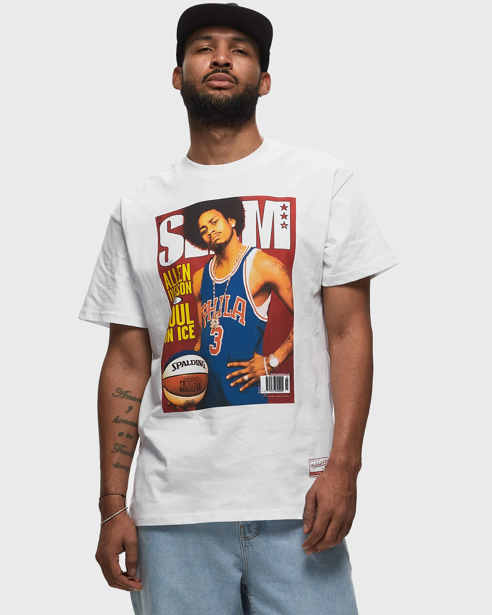 Mitchell & Ness NBA Slam Cover Tee Allen Iverson 76ers