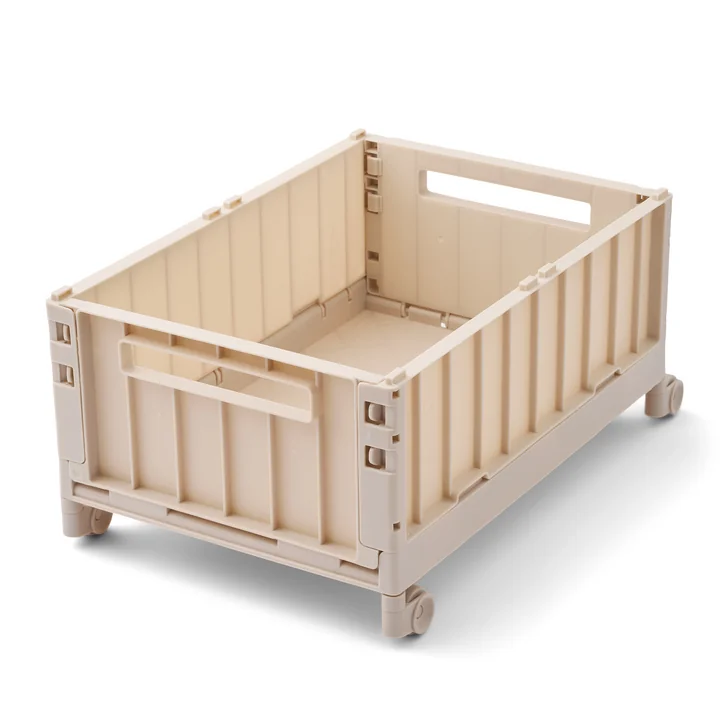 LIEWOOD - Weston Aufbewahrungsbox mit Rollen, L, sandy