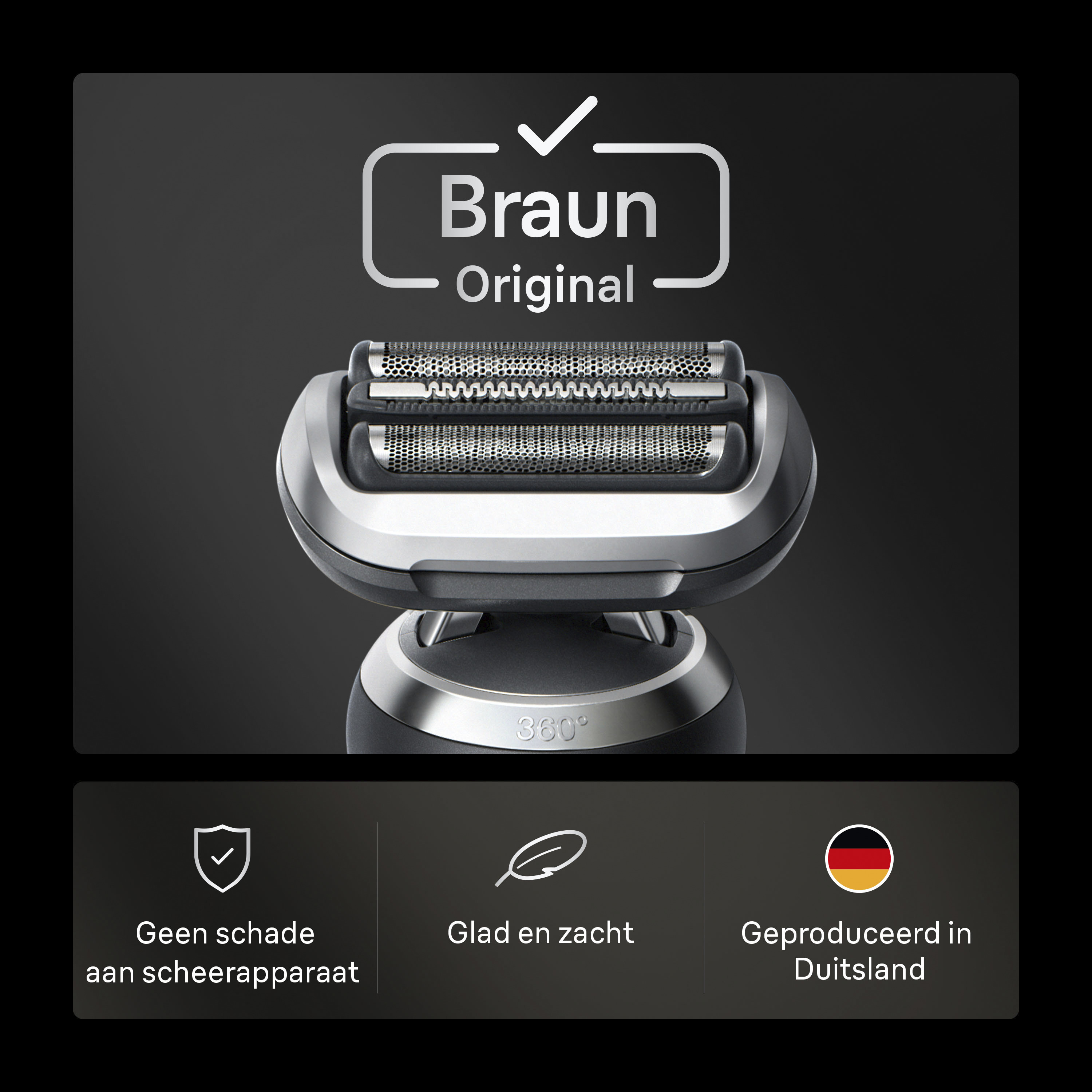 Braun Series 7 Elektrisch Scheerapparaat ORIGINELE Vervangingskop, 74S