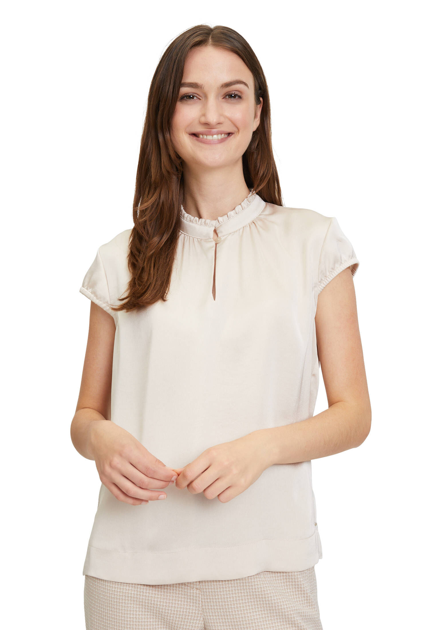 Betty & Co| Damen Schlupfbluse kurzarm
