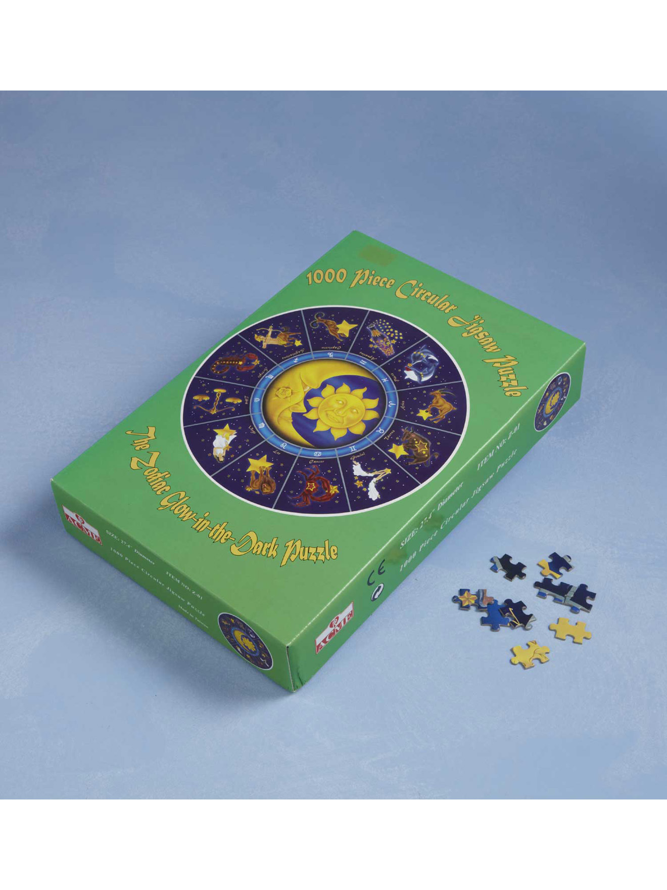 Puzzle rond signes du zodiaque