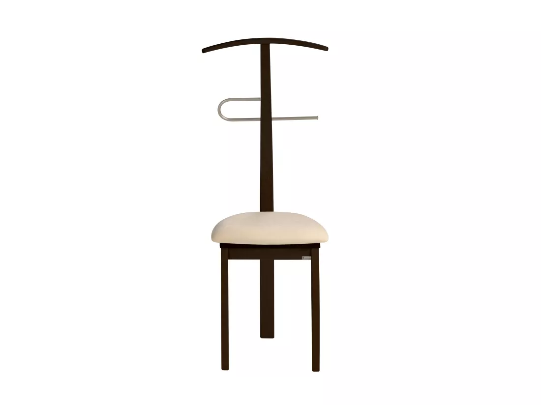 Valet de nuit - H108cm x L46cm x P44cm - hêtre massif wenge - Stilizzato