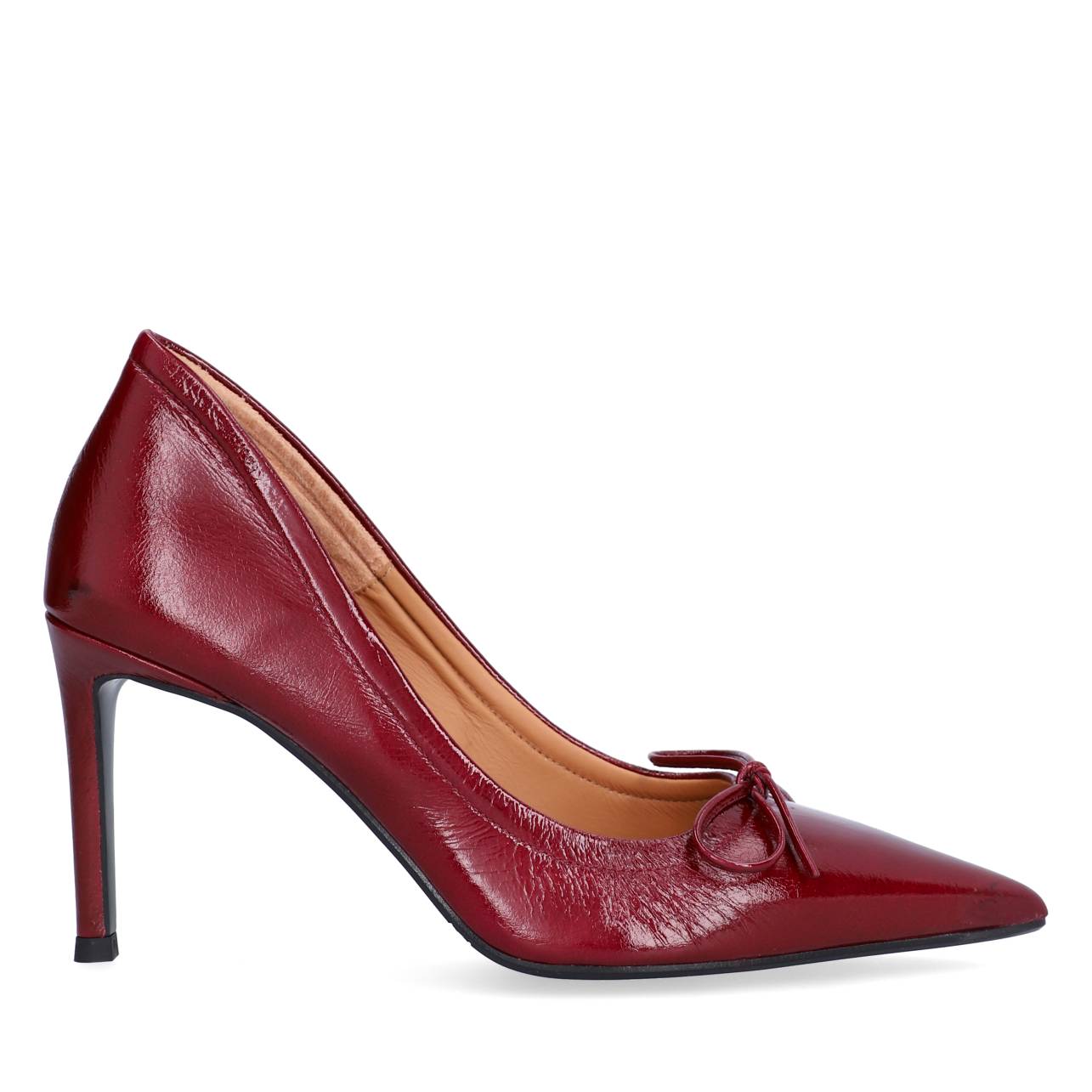 Billi Bi  A8101 Pumps med sløjfe - Rubino Naplack