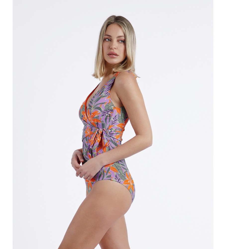 Maiô Admas Jungle Mauve Crossover
