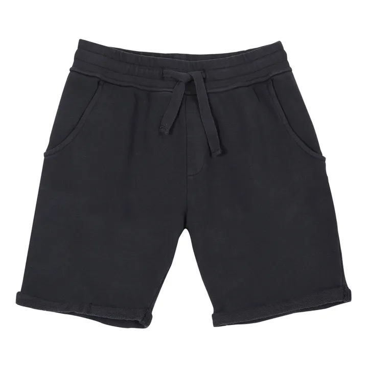 Emile et Ida Short Molleton Coton Bio | Gris anthracite