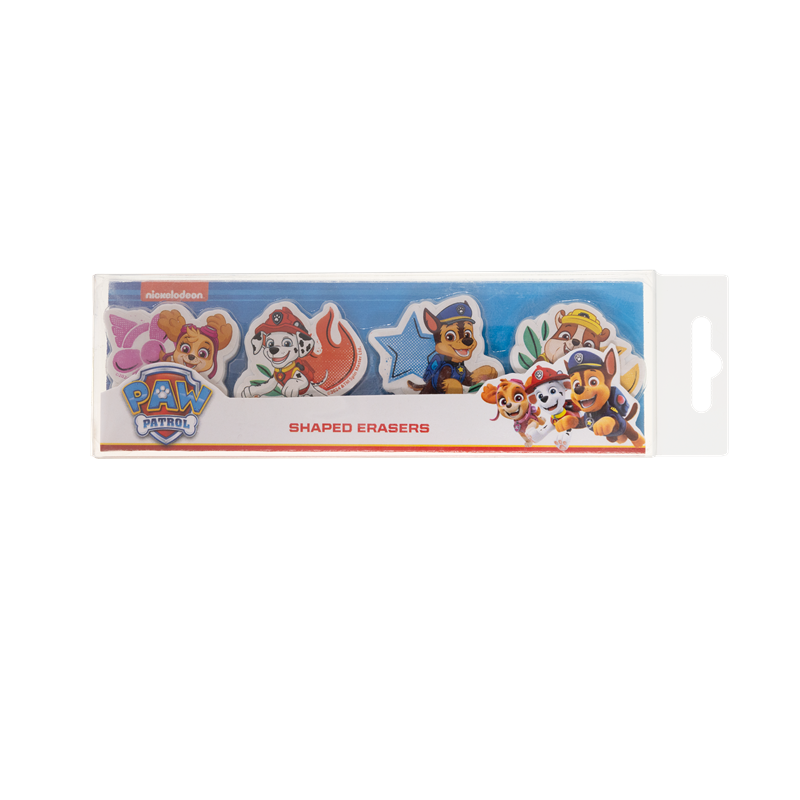 Paw Patrol<br>Viskelædere 4 stk.Paw Patrol