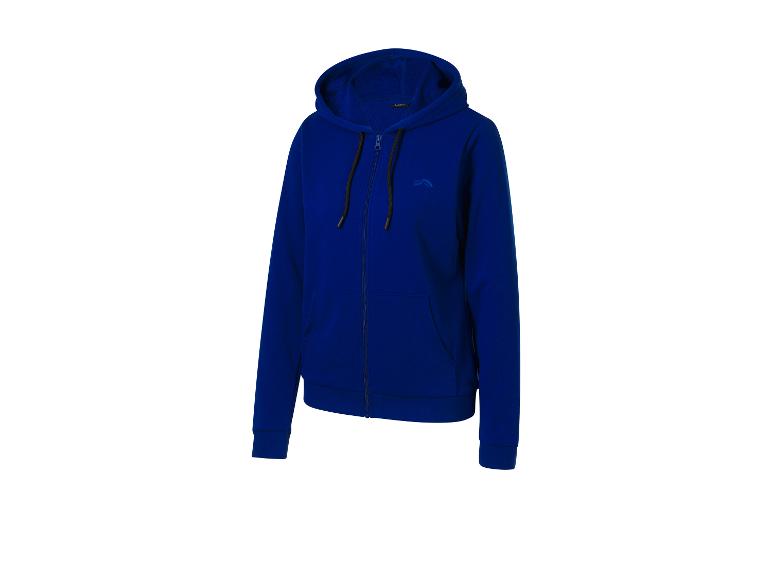 Dames hoodie met rits