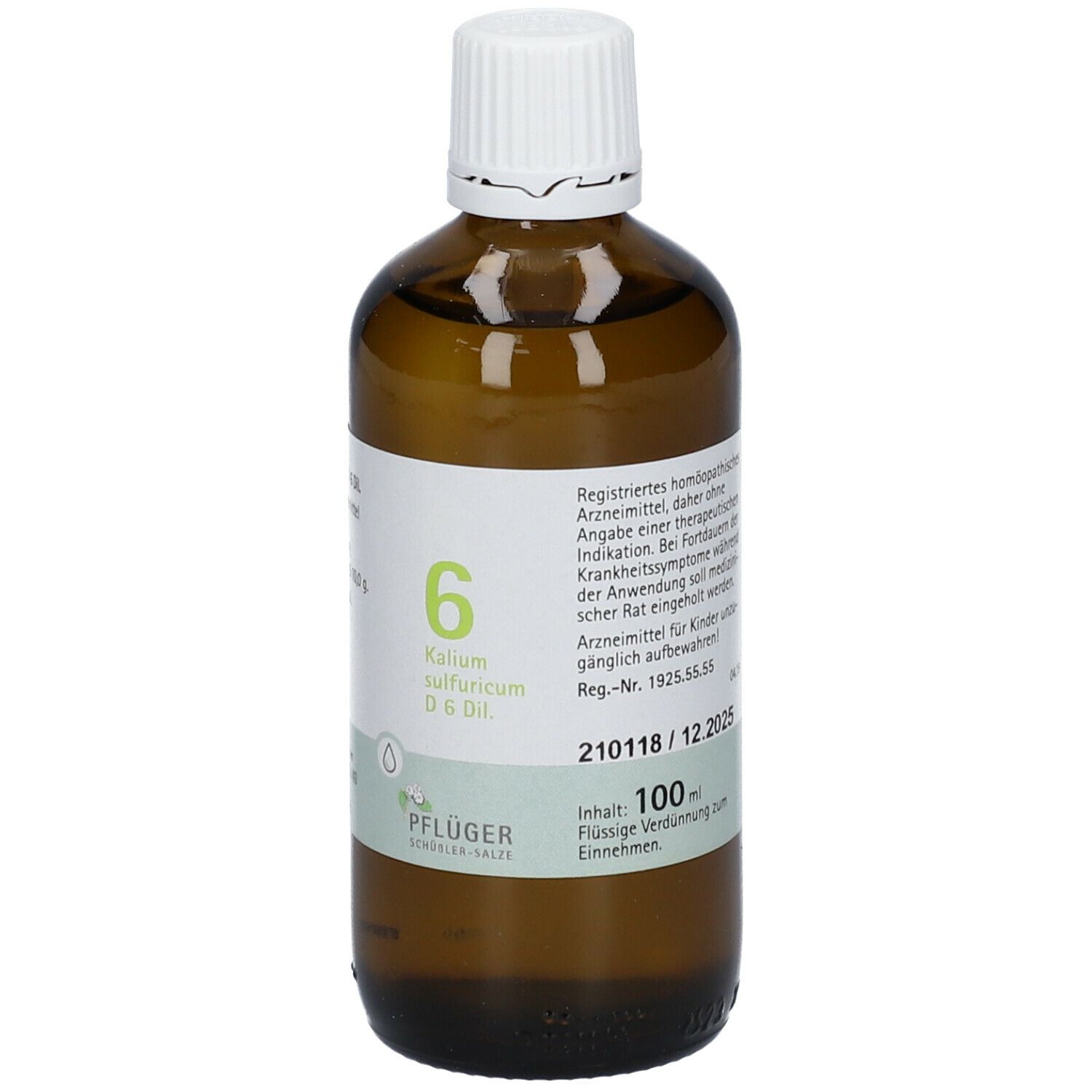 Biochemie Pflüger® Nr. 6 Kalium sulfuricum D6 Tropfen