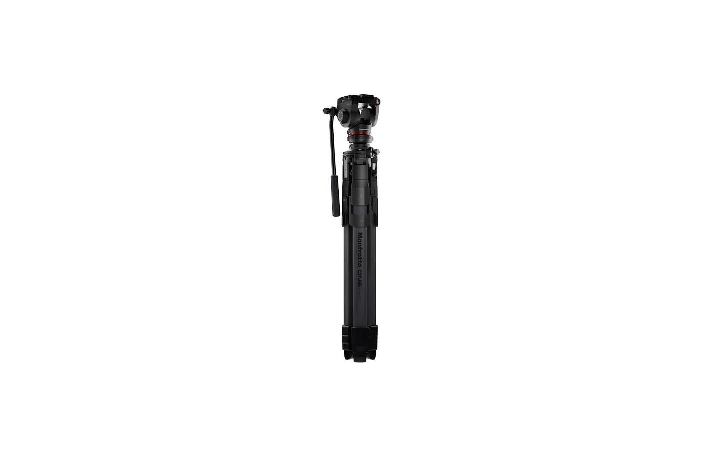 Stativ ONE CF w/500X Fluidkopf<br>Carbonfaser Hybrid-Stativsystem mit MVH500XAH Kopf