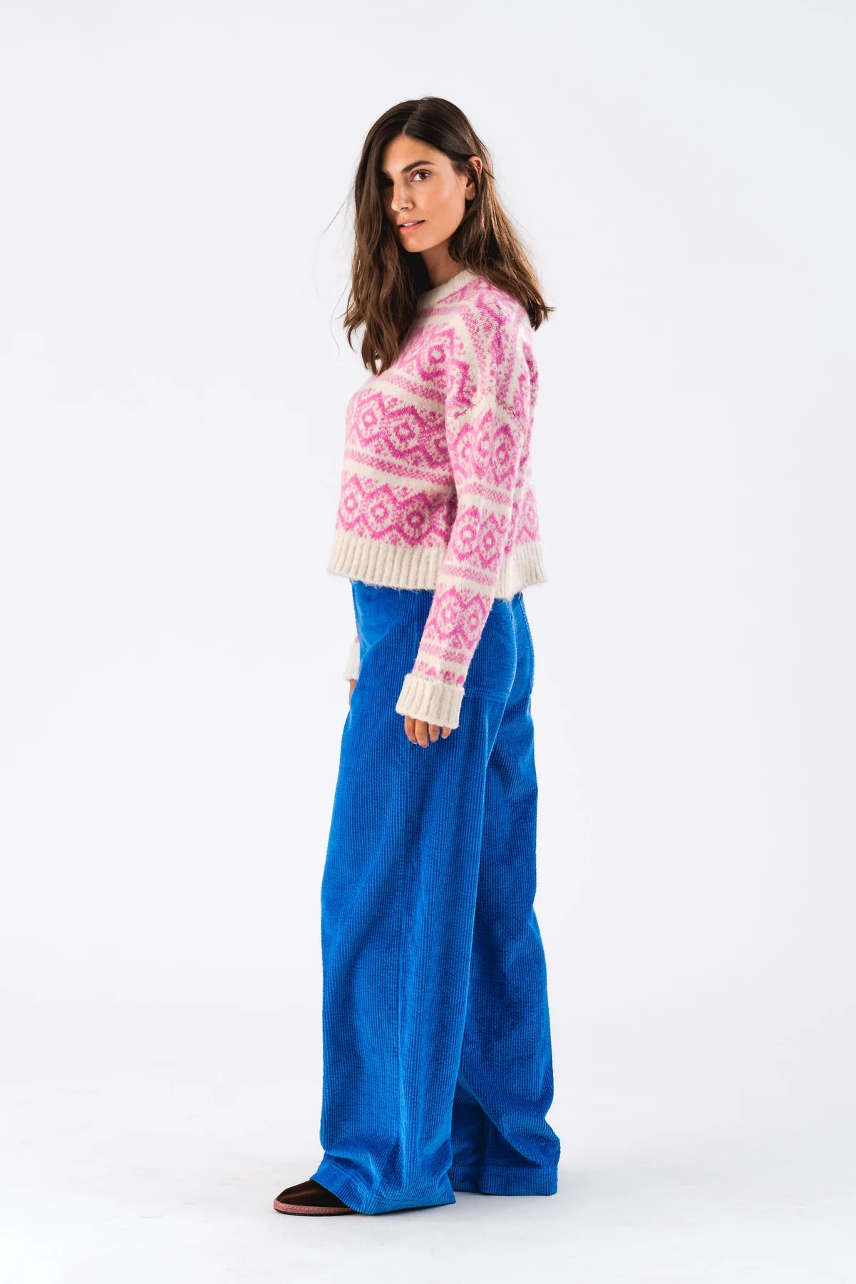 Lollys Laundry Lottiell Jumper Ls 98 neon pink