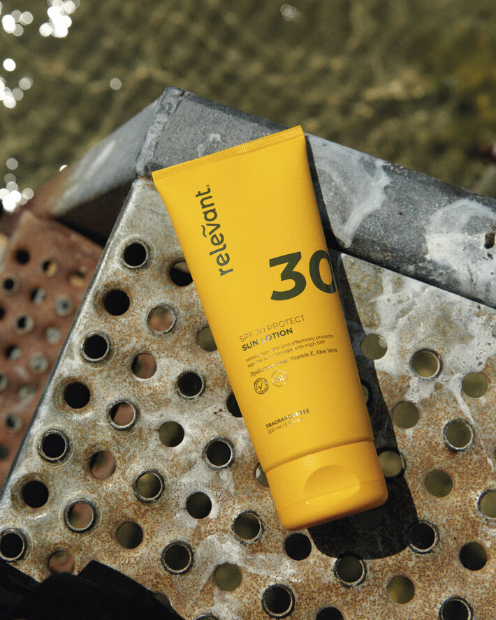 Relevant SPF30 Protect Sun Lotion Travel Size Fragrance Free