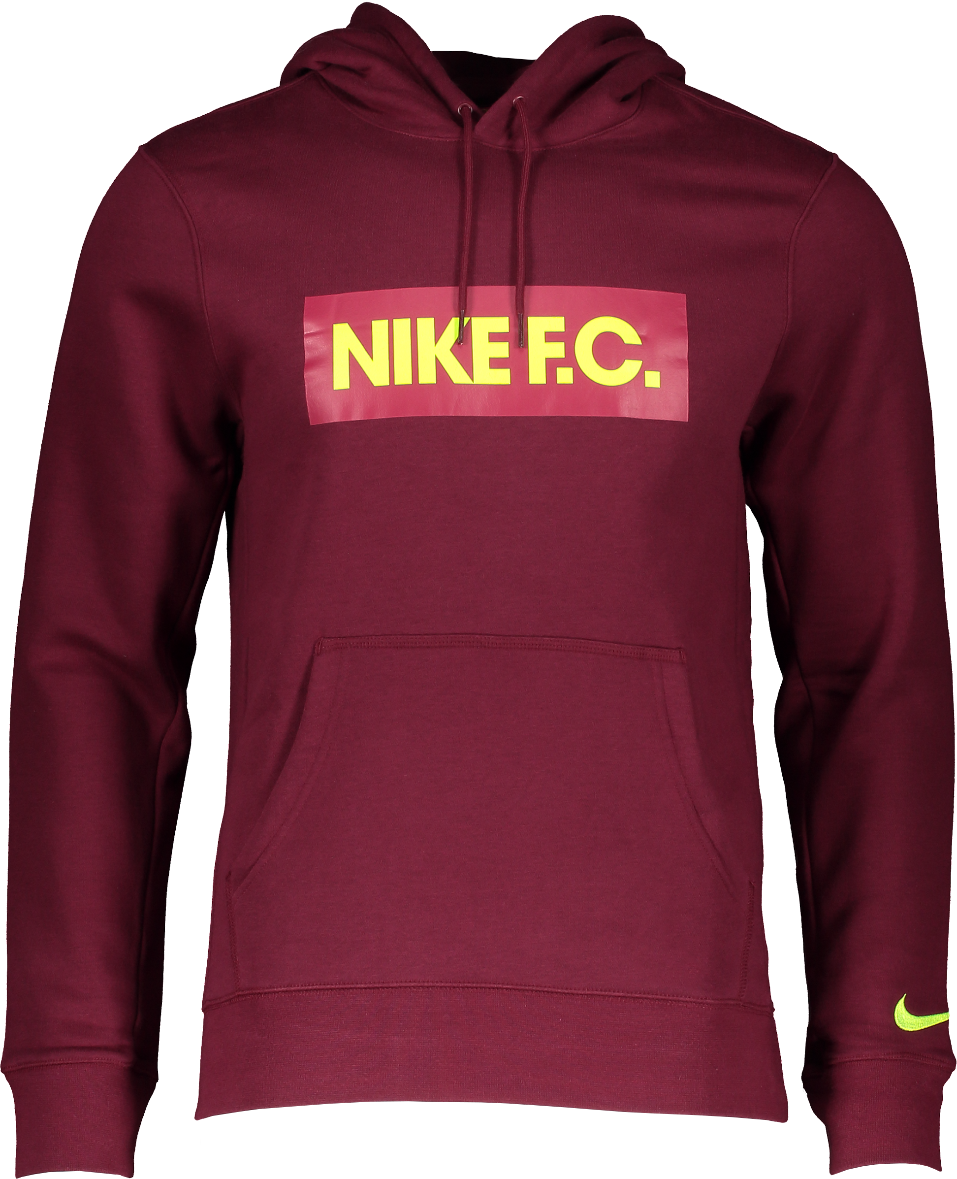 Nike F.C. Fleece Kapuzensweatshirt Rot F638