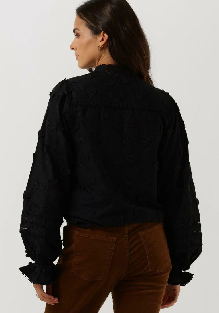 FABIENNE CHAPOT zwarte fabienne chapot blouse joan blouse