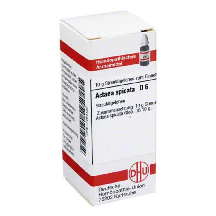 DHU Actaea spicata D 6 Globuli, 10 g
