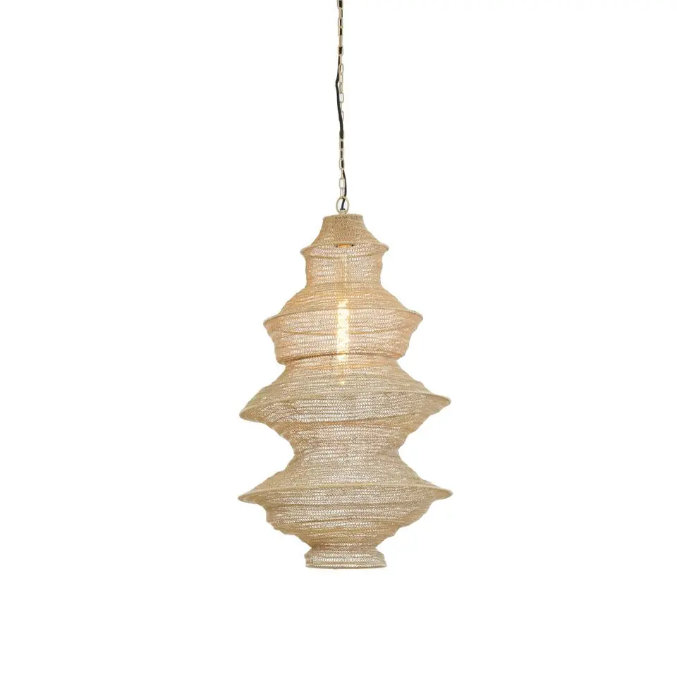 Hanglamp Nakisha - Zand - Ø40cm