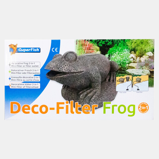 Frog/kikker ornament cq filter/uitlaat