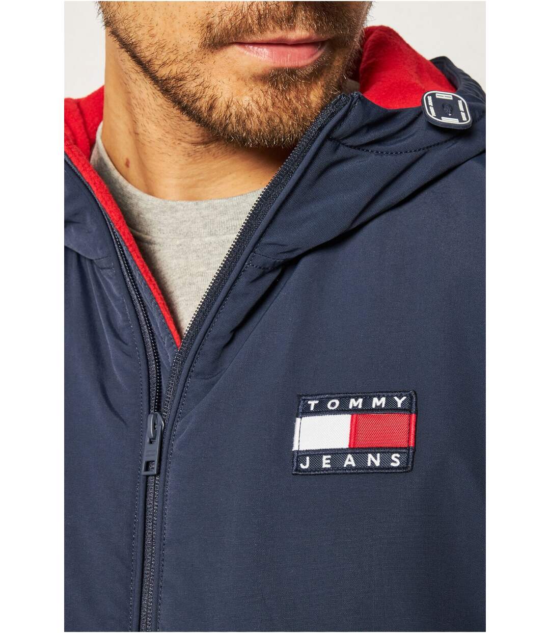 Veste zippée à capuche   -  Tommy Jeans - Homme