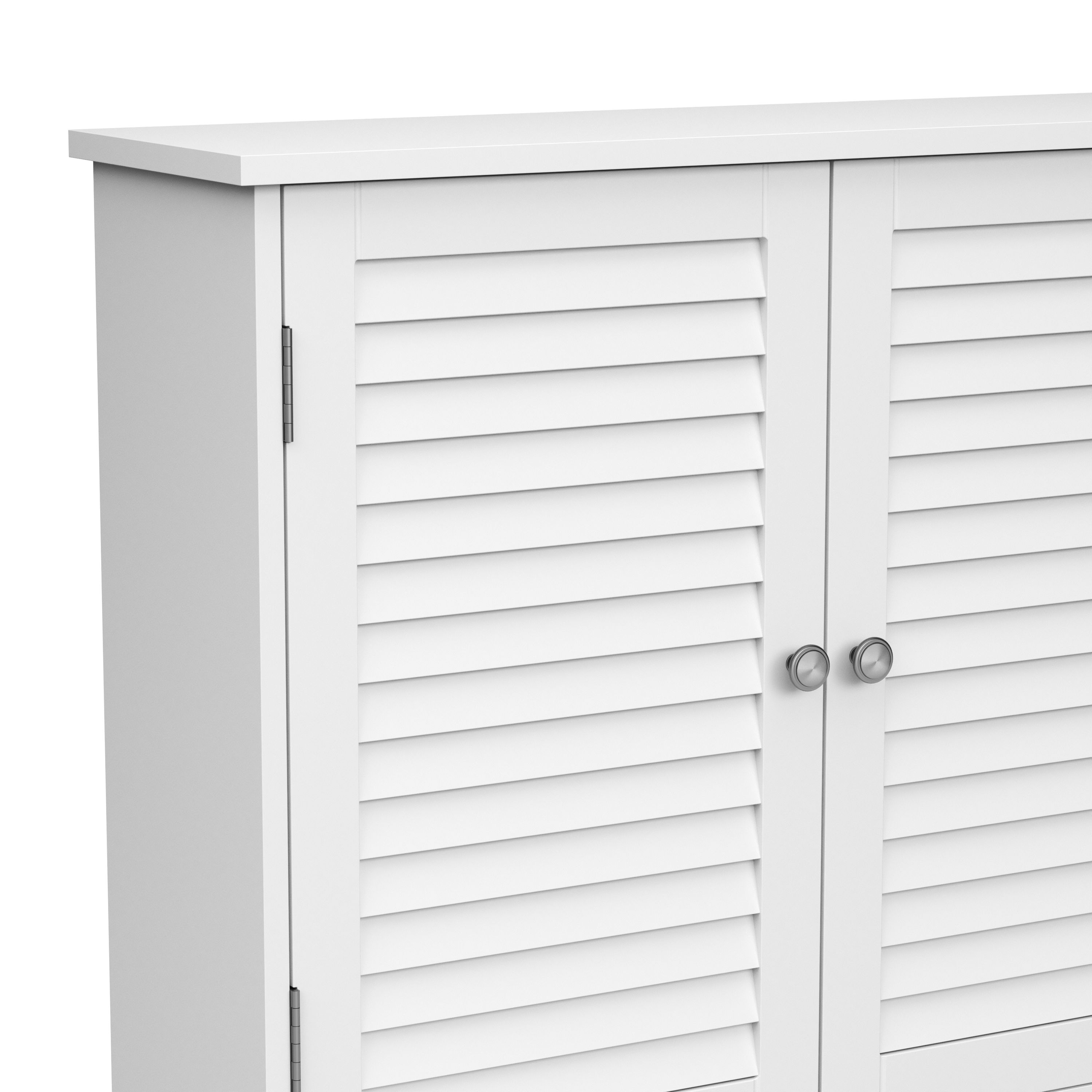 Hängeschrank FONTANA mit Ablage 60 x 20 x 70 cm weiss
