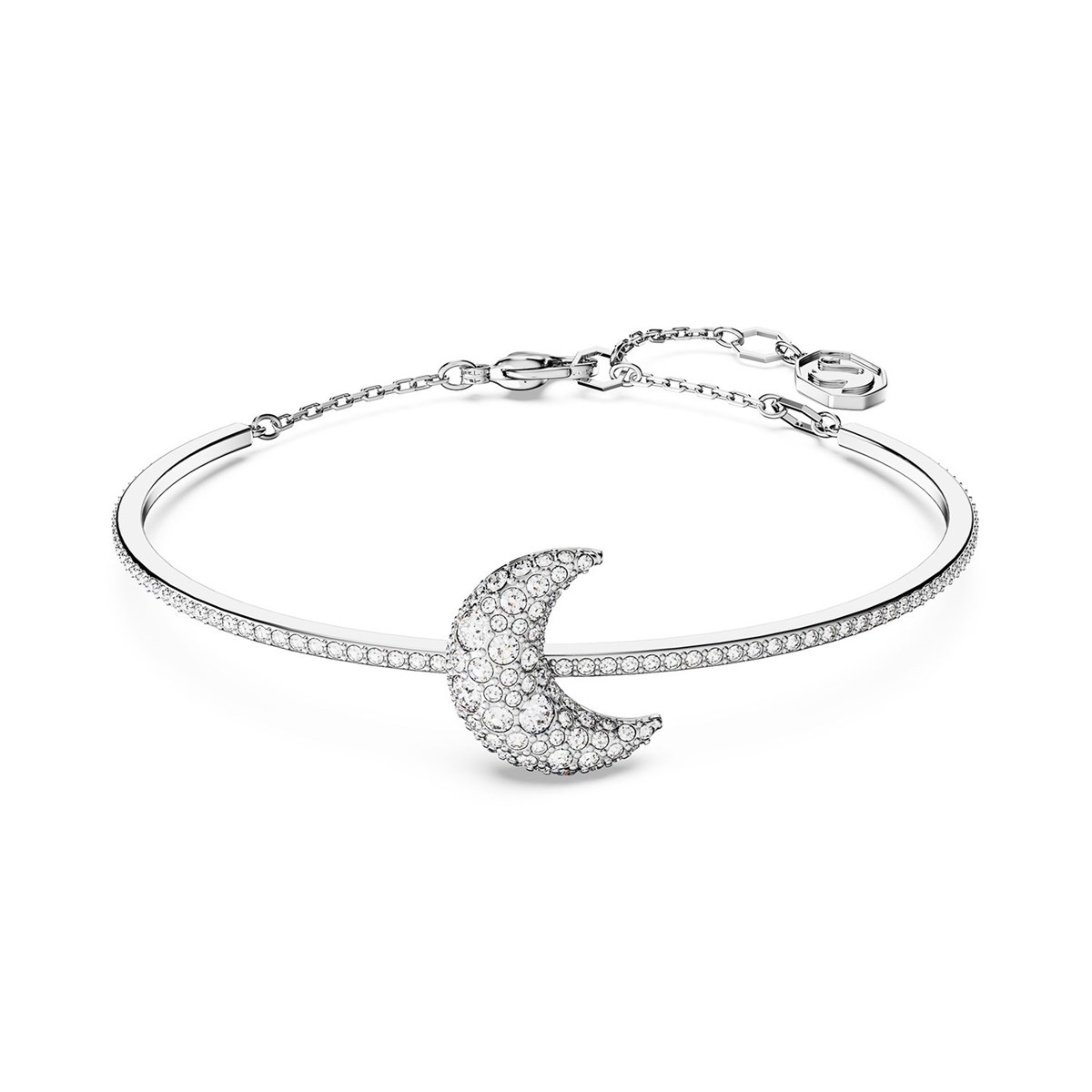 Bracelet-jonc Swarovski Luna Taille M